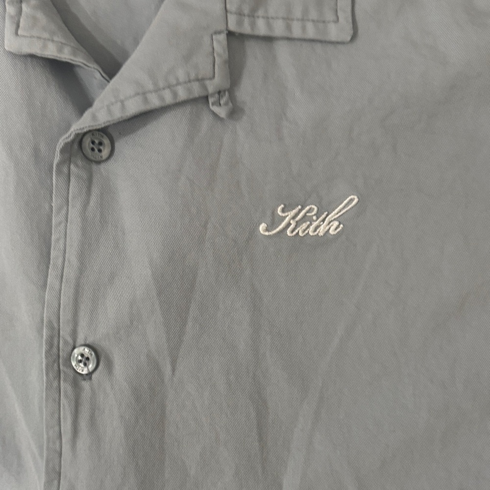 Kith Light Gray Button-Up Shirt - Picture 3 of 3